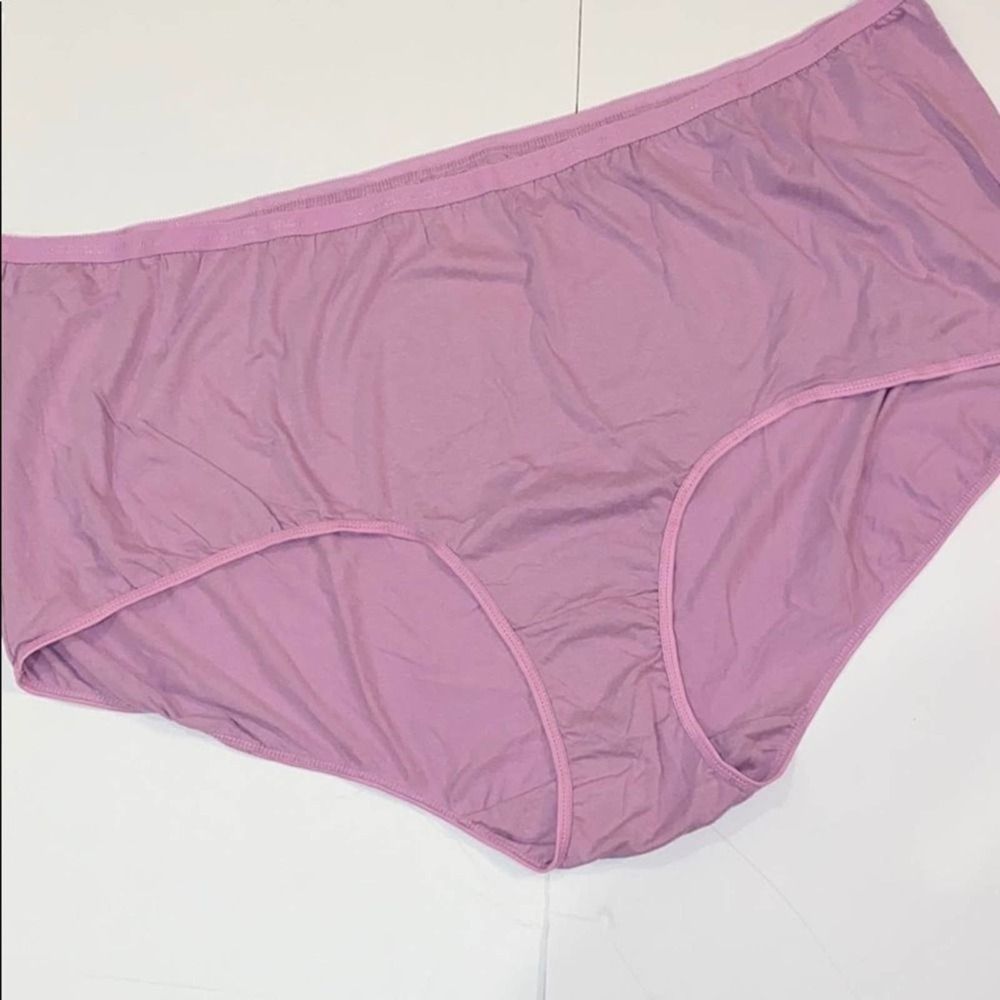 Comfort choice (3) 100% Cotton Brief Panties 16 - Picture 2 of 4